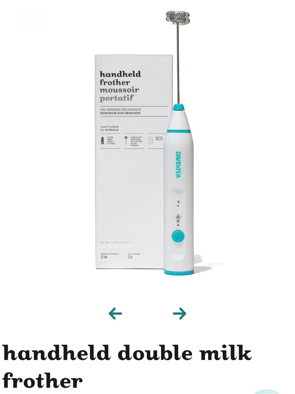 Handheld Frother